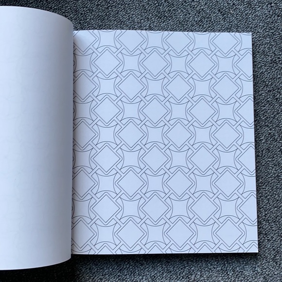 Stress Less Adult Coloring Book - Mosaic Patterns - Brand New - Picture 7 of 14